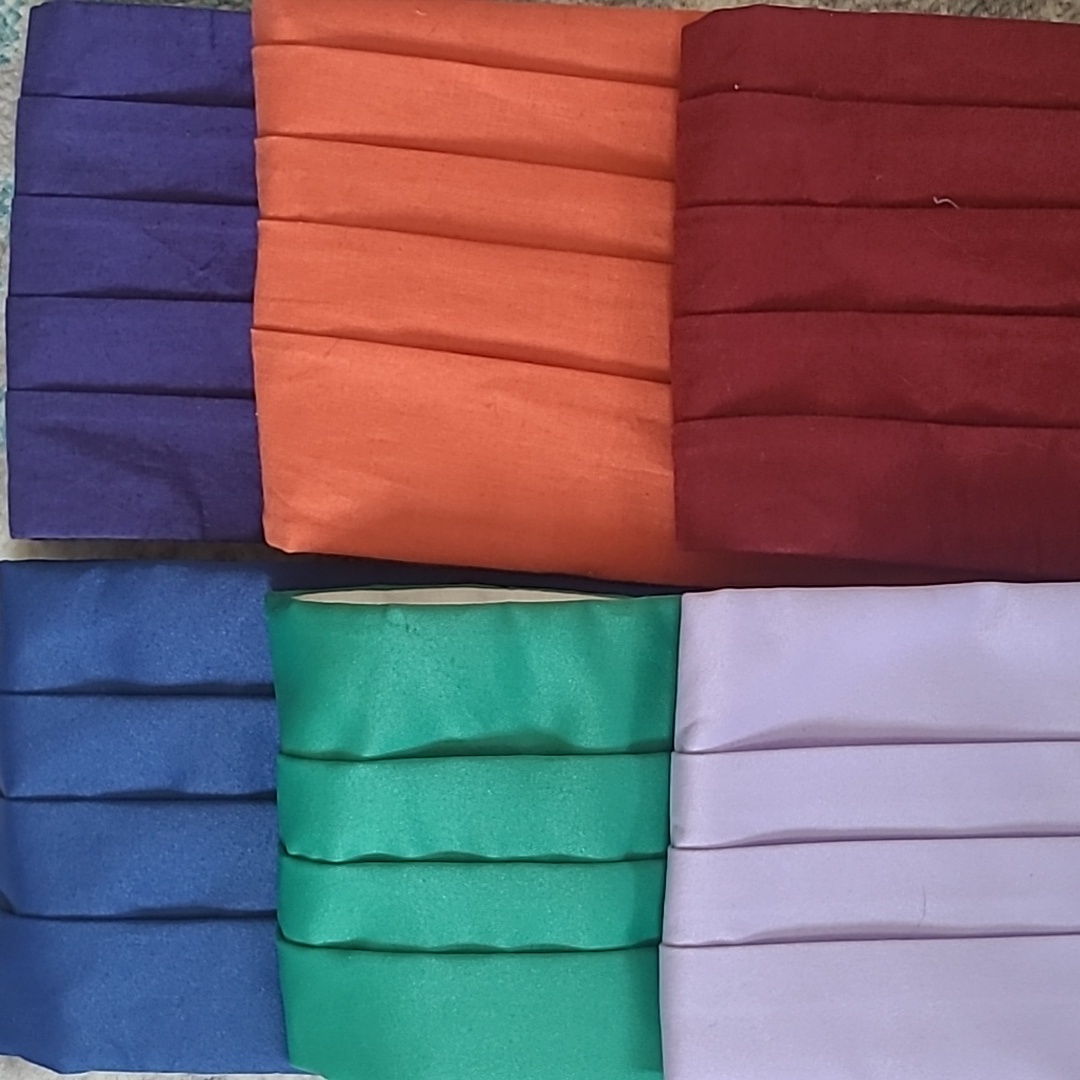 Solid Color Cummerbunds